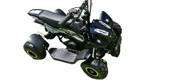 50cc 2 Stroke Quad Bike (Black) - Image 2