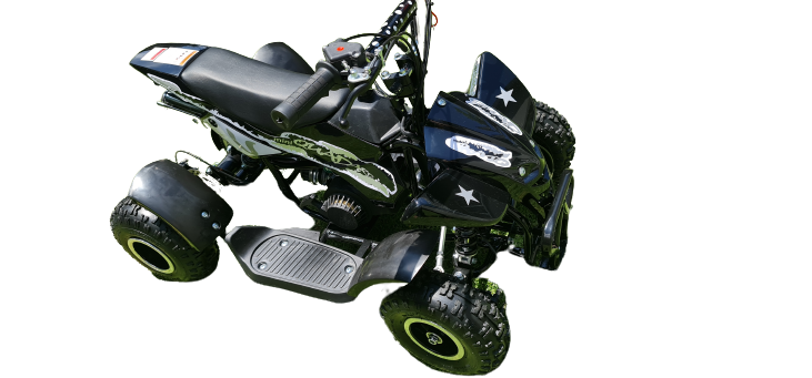 50cc 2 Stroke Quad Bike (Black) - Image 2