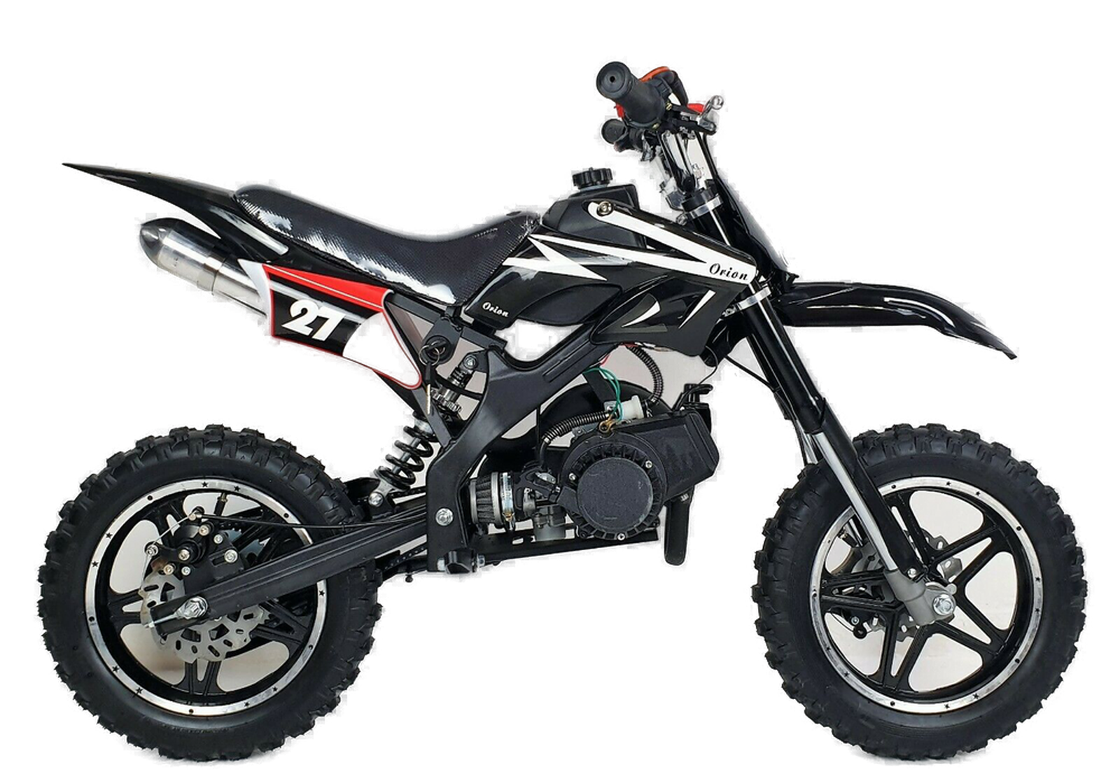 49cc Dirt Bike (Black) - Image 2