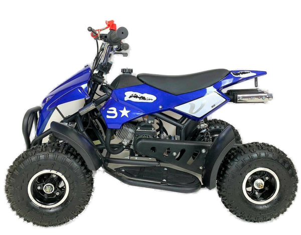 50cc 2 Stroke Quad Bike (Blue) - Image 2