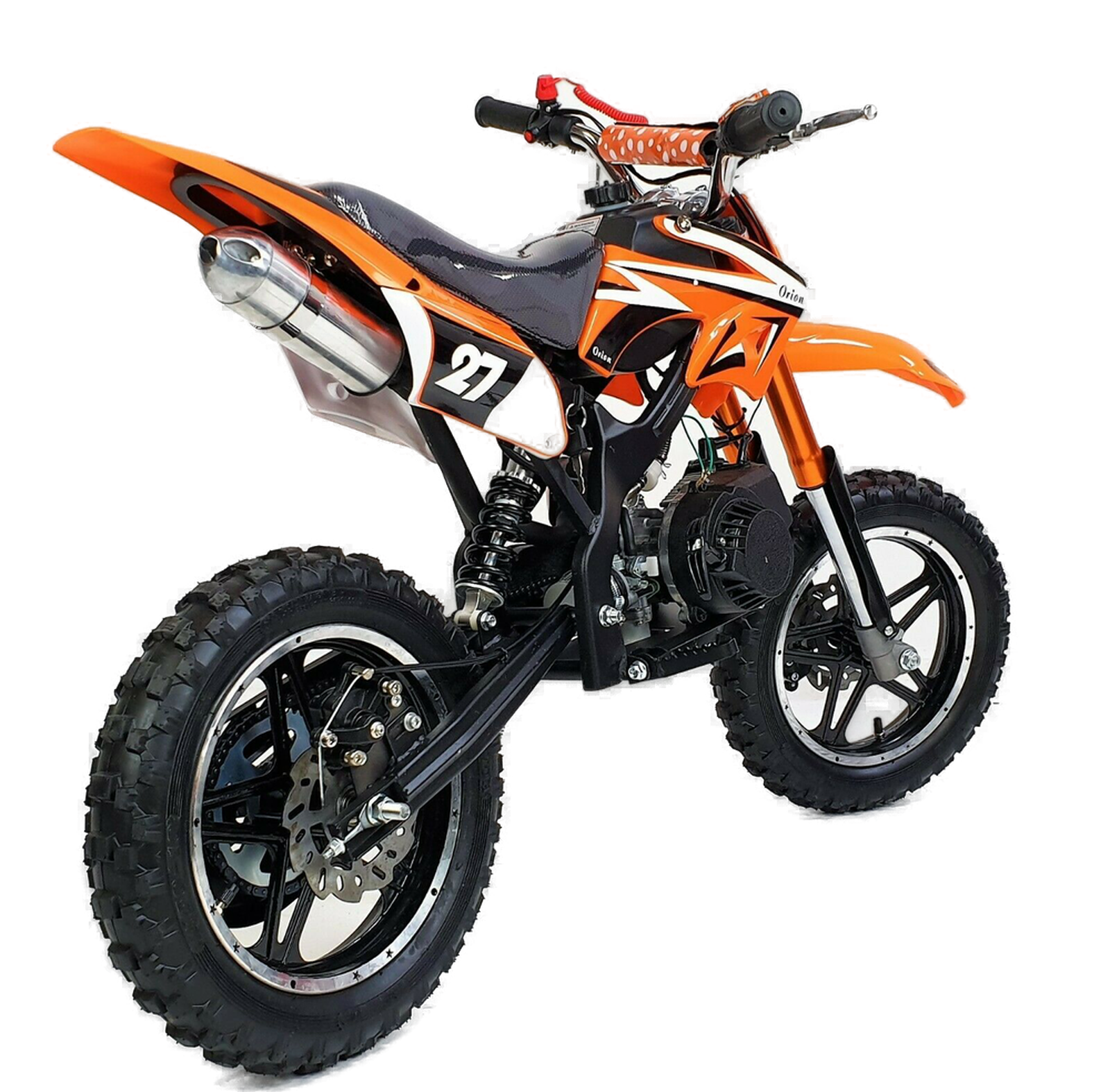 49cc Dirt Bike (Orange) - Image 3