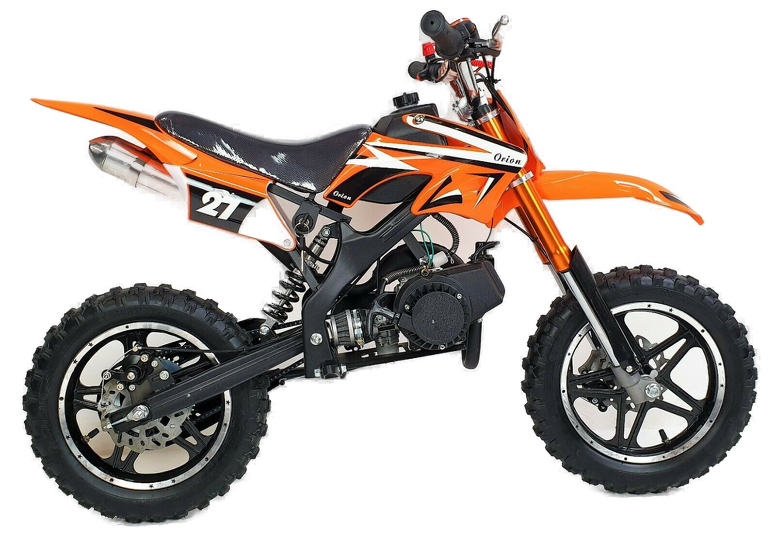 49cc Dirt Bike (Orange) - Image 2