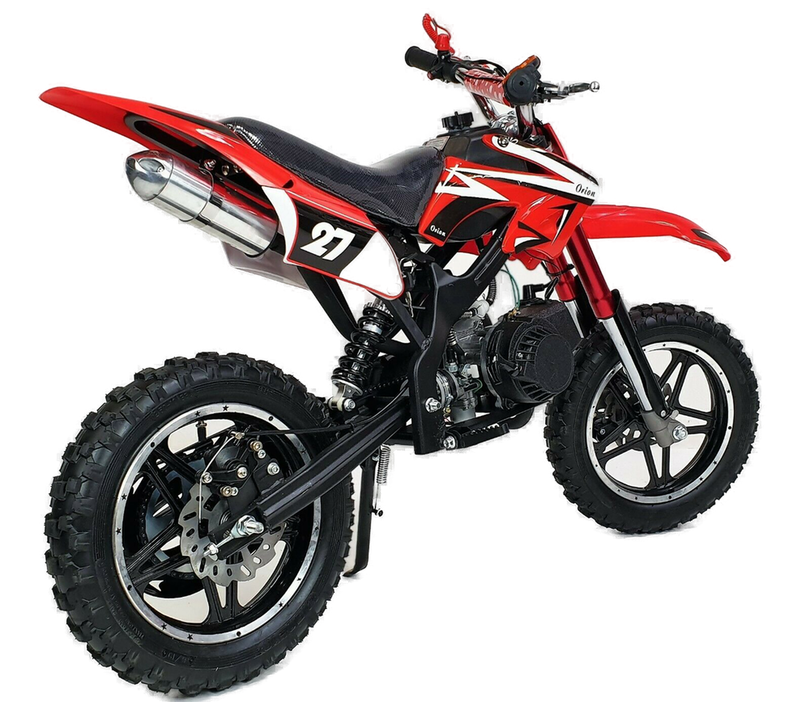 49cc Dirt Bike (Red) - Image 3