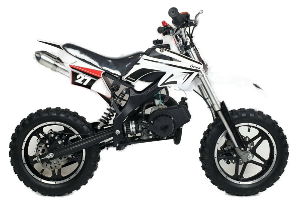 49cc Dirt Bike (White) - Image 2