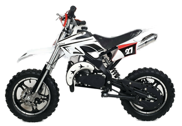 49cc Dirt Bike (White) - Image 3