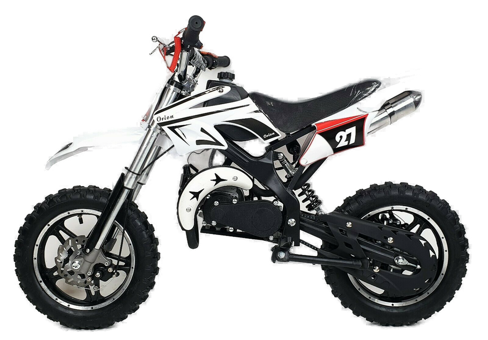 49cc Dirt Bike (White) - Image 3