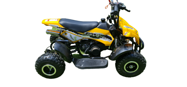 50cc 2 Stroke Quad Bike (Yellow)