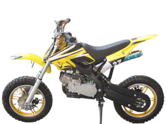 49cc Dirt Bike (Yellow) - Image 3